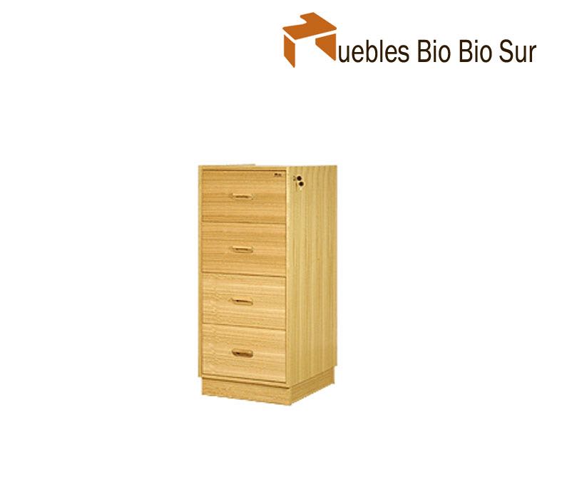 Cajonera 4 cajones - Muebles BioBioSur
